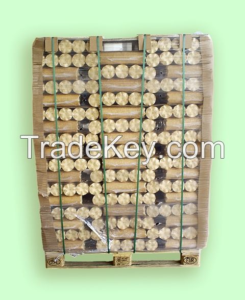 Wood briquettes