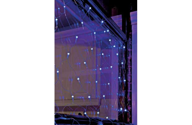120 Blue LED Multi-Functional Net Lights, Christmas Light, LED Light