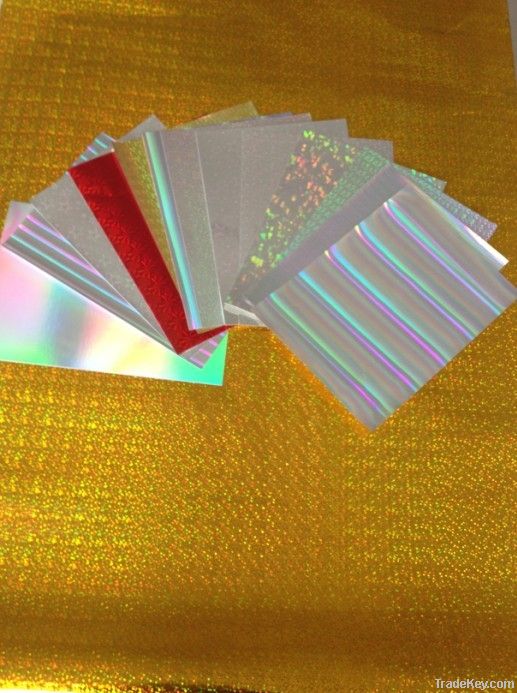 Transfer holographic paper