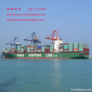 Sea shipment to KARACHI, Pakistan from Shanghai