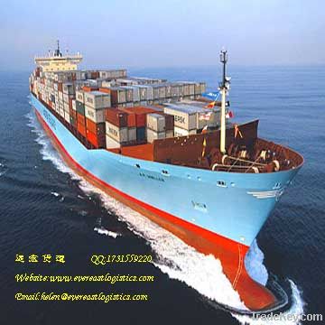 Ocean freight from Shenzhen, China to PASIR GUDANG/PENANG
