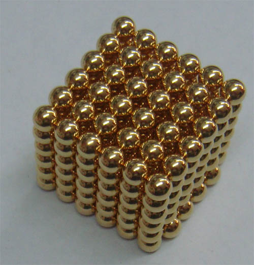 5mm neocube, gold neocube, magnetic balls
