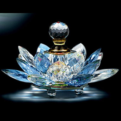 crystal perfume bottle(blue)