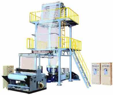 double-layer rotary head film blowing machine