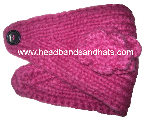knit cotton headband