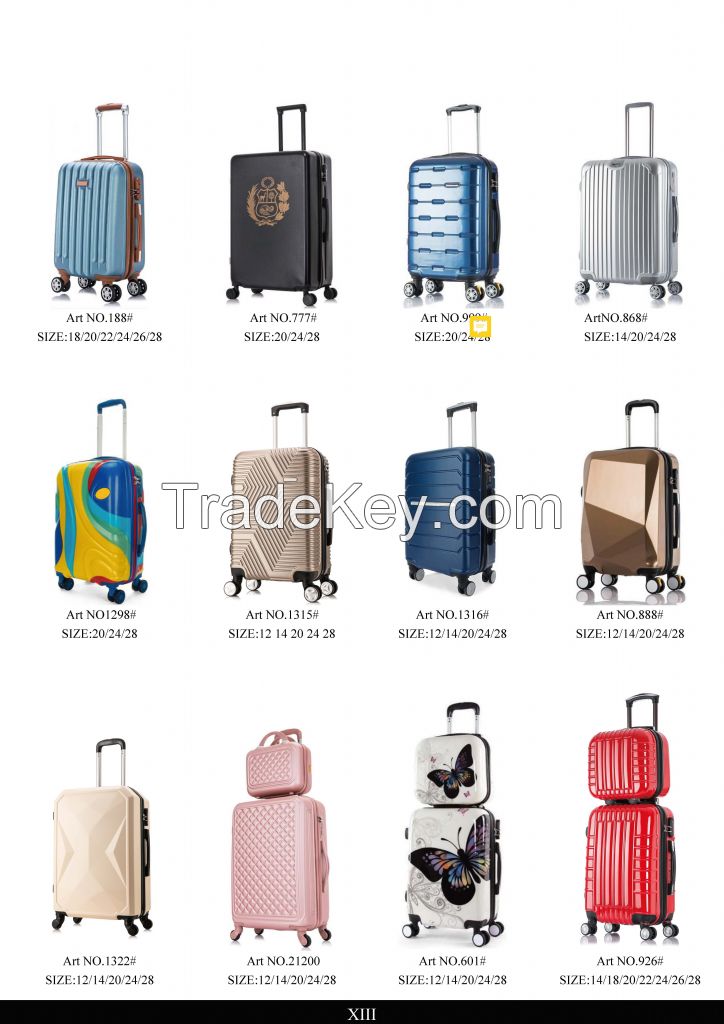 3sets of soft&amp;hard luggage