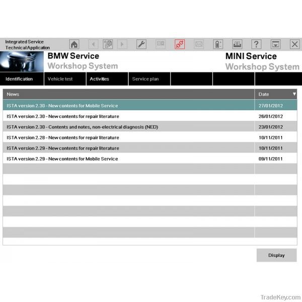 BMW ISIS ICOM 2012 WITH SOFTWARE ISID V2.30 ISSS V2.46.1