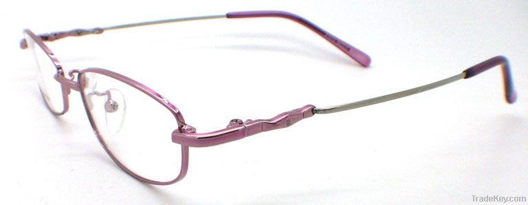 Memory Alloy Full-Rim Optical Frame for Woman (GMA-004)