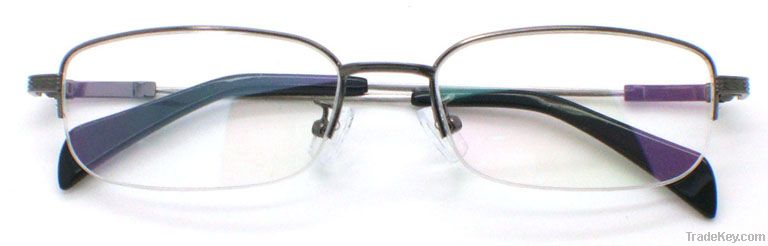 Memory Alloy Half-Rim Optical Frame for Man (GMA-006)