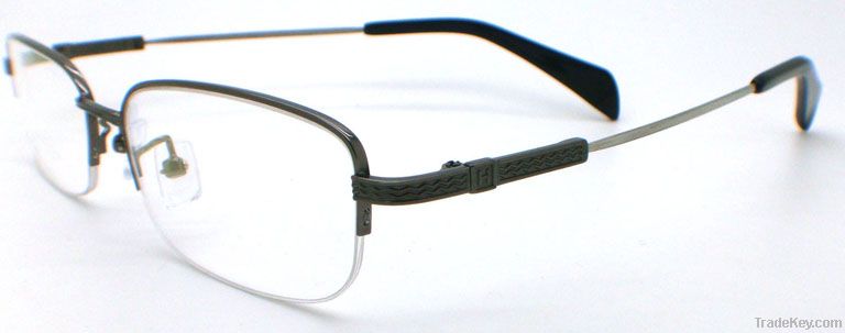 Memory Alloy Half-Rim Optical Frame for Man (GMA-006)