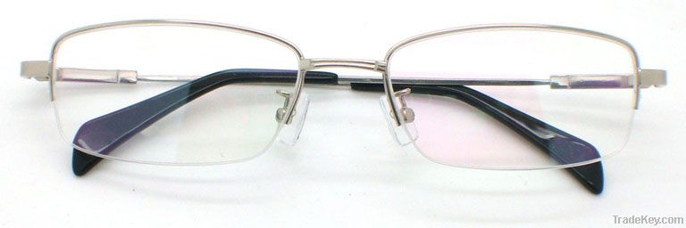 Memory Alloy Half-Rim Optical Frame for Man (GMA-008)