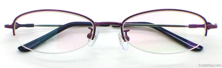 Memory Alloy Half-Rim Optical Frame for Woan (GMA-014)