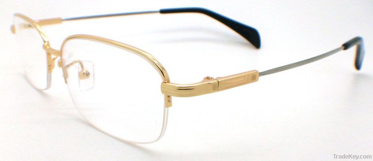 Memory Alloy Half-Rim Optical Frame for Man(GMA-016)