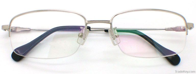 Memory Alloy Half-Rim Optical Frame for Man (GMA-018)