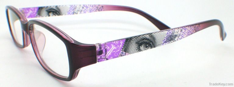 TR90 Full-Rim Optical Frame with Design on Temples(BT9-004)