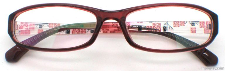 TR90 Full-Rim Optical Frame with Design on Temples(BT9-007)