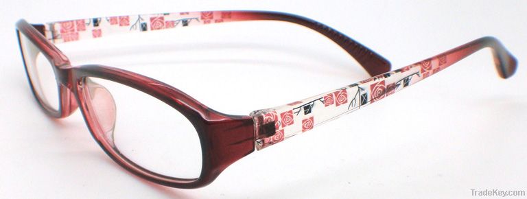 TR90 Full-Rim Optical Frame with Design on Temples(BT9-007)