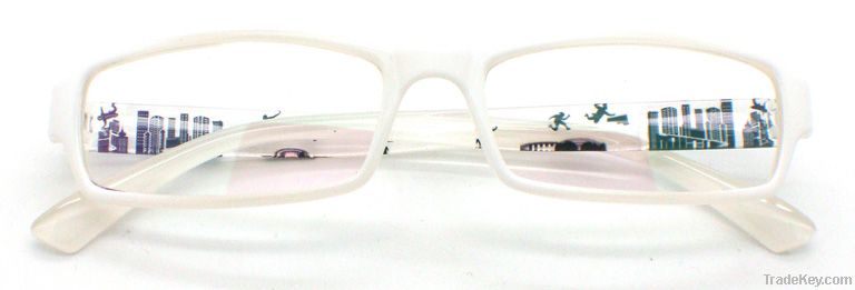 TR90 Full-Rim Optical Frame with Design on Temples(BT9-008)