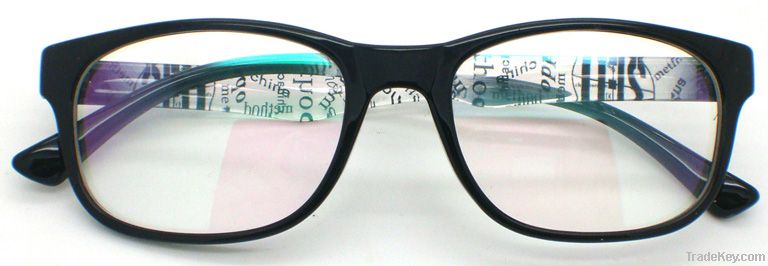 TR90 Full-Rim Optical Frame with Design on Temples(BT9-010)