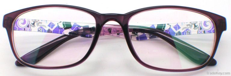 TR90 Full-Rim Optical Frame with Design on Temples(BT9-011)