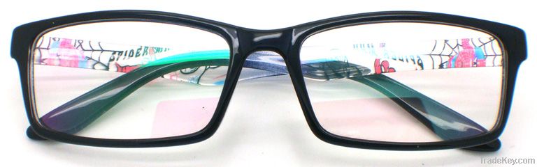 TR90 Full-Rim Optical Frame with Design on Temples(BT9-012)