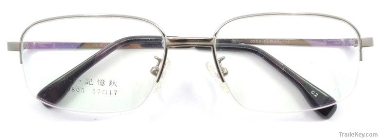 Half-rim Memory Alloy Optical Frame