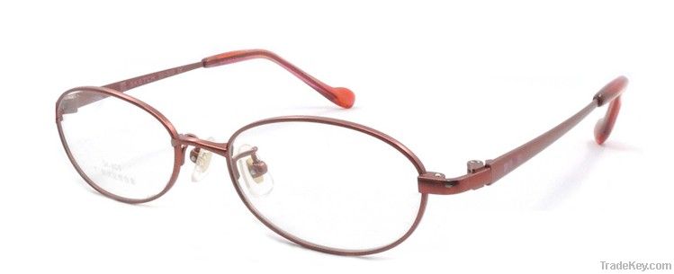 Half-rim Memory Alloy Optical Eyeglass Frame