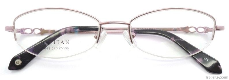 Half-rim Memory Alloy Optical Eyeglass Frame