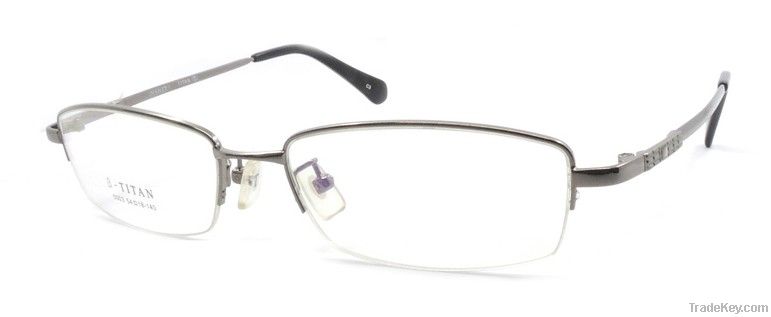 Half-rim Memory Alloy Optical Eyeglass Frame