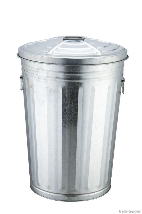 Galvanized Garbage Bin