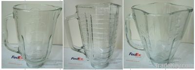 beaker glass, glass cup, double wall glass, blender jar