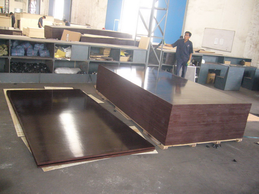 15mm, black Film Faced Plywood, Shuttering Plywood, Construction plywood