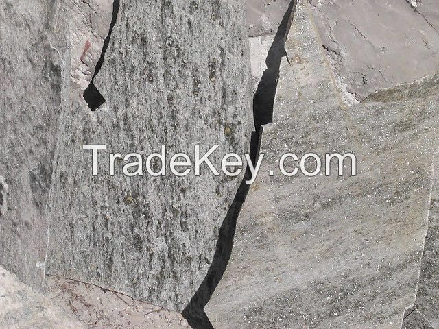 Silvery Green Slate Stone