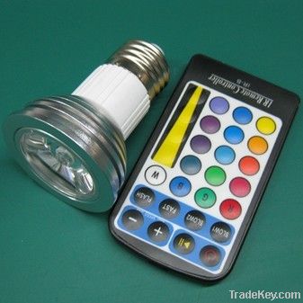 3W RGB led spot light