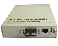 Gigabit Fiber Optic Media Converter with management