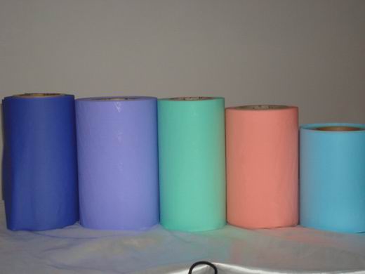 PE Color Film uses in pouch film of  sanitary napkin