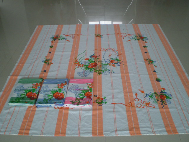 333 bedsheet/cotton bed sheet/printed bed sheet