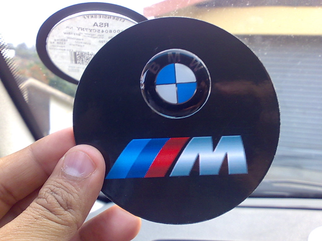 Bmw license disc deals holder