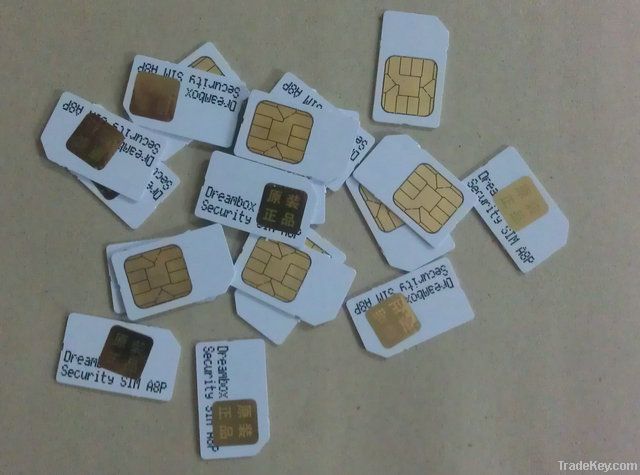 Dreambox Security SIM A8P Card for DM500HD/800hd se, Genuine Image