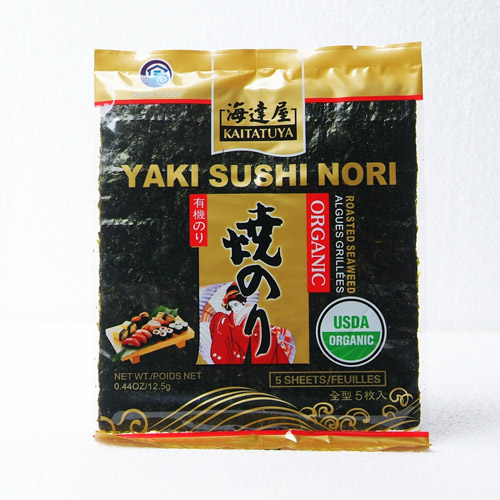 Organic Certified Yaki Sushi Nori Roasted Seaweed