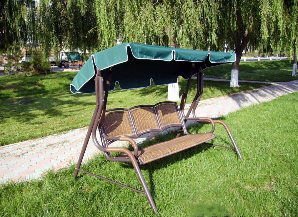Long swing chair, garden chair, leisure swing chair