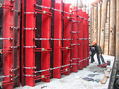 Circular formwork