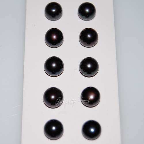 black round loose pearl