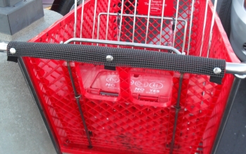 GERM GUARD shopping cart handle wrap