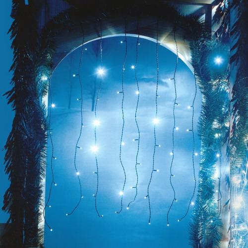 120 Blue Led Multi-functional Net Lights,christmas lights
