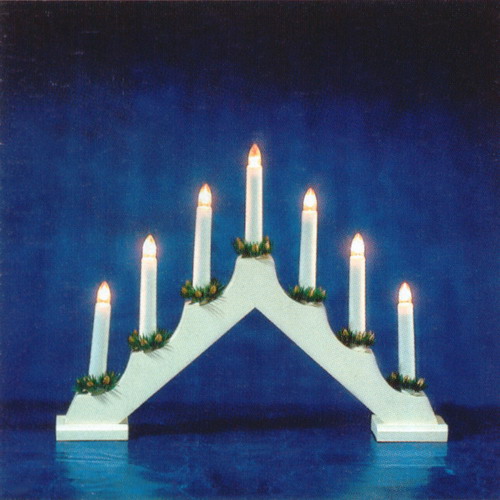 Flickering Candle Arch,christmas lights