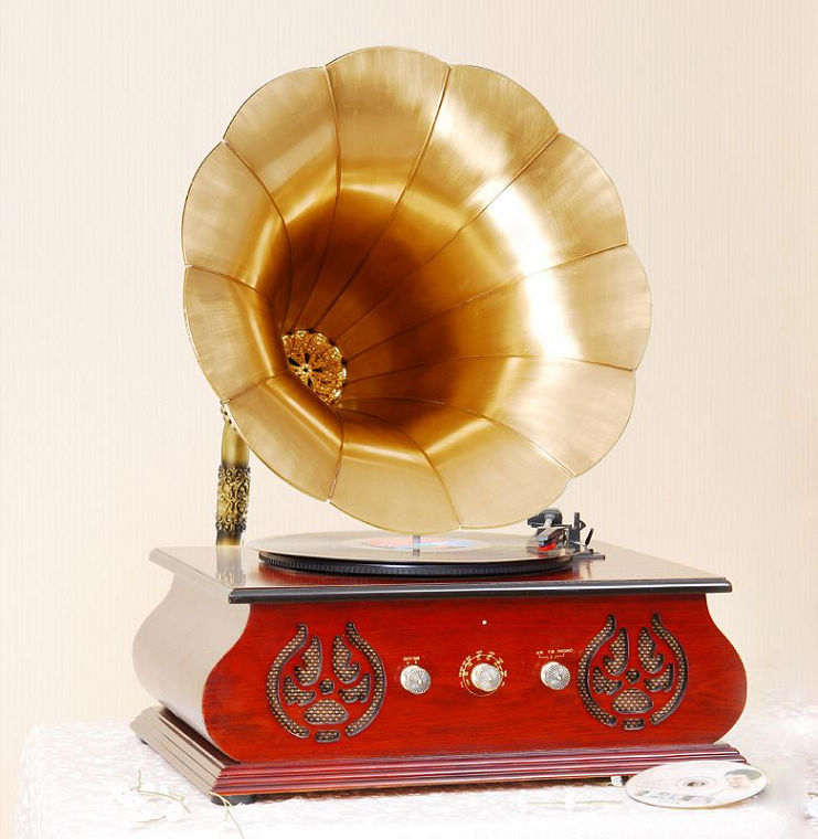 antique radio Phonograph
