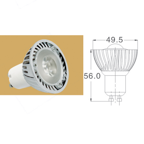 MR16, GU10, E27 spotlight