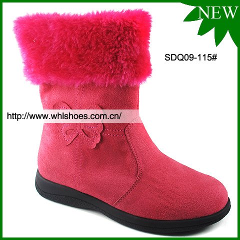 Children's boot PU boots SDQ09-115 direct supply from factory