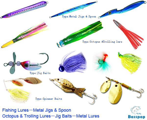 Fishing Lures,Metal Jigs & Spoon,Octopus & Trolling Lures,Jig Baits